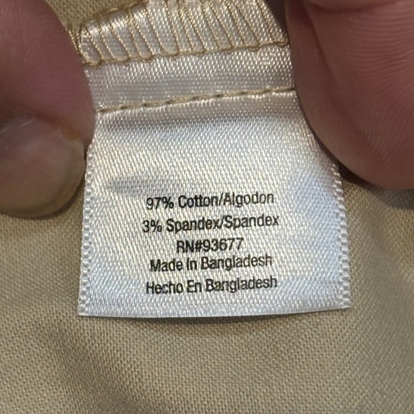 St. John's Bay Beige Utility Jacket - Picture 6 of 8